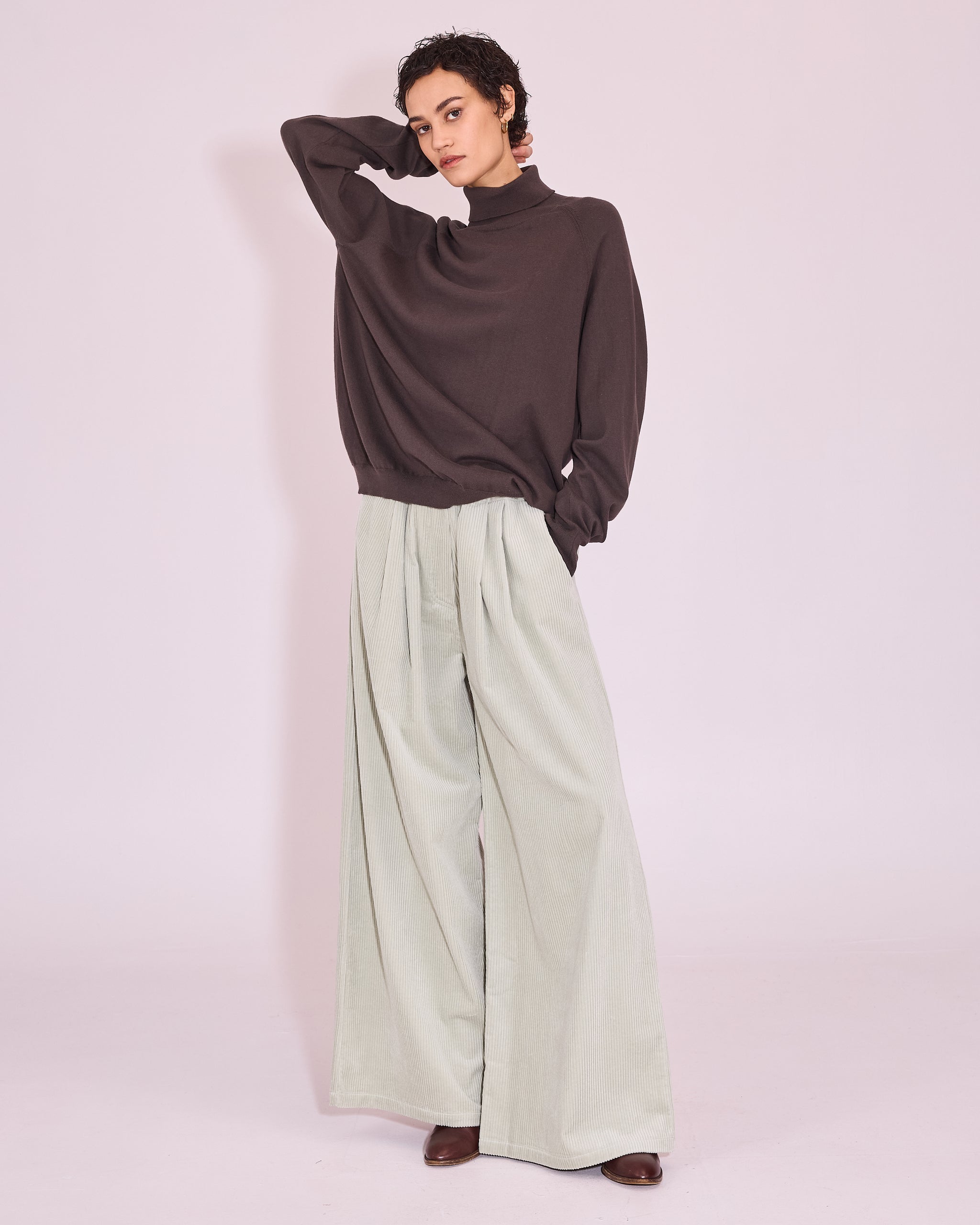 Hardy broek in aloë corduroy