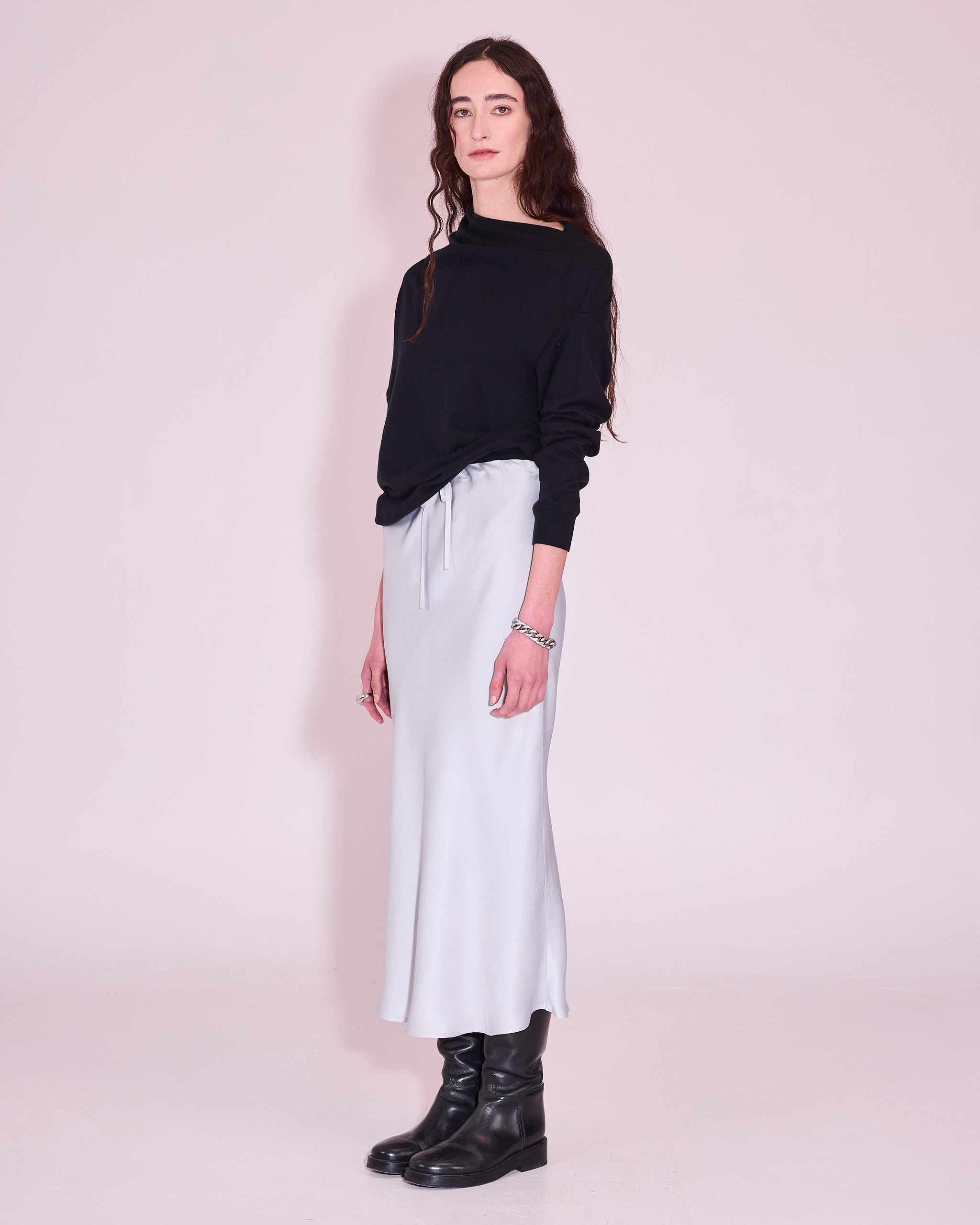 Hinda skirt in silver