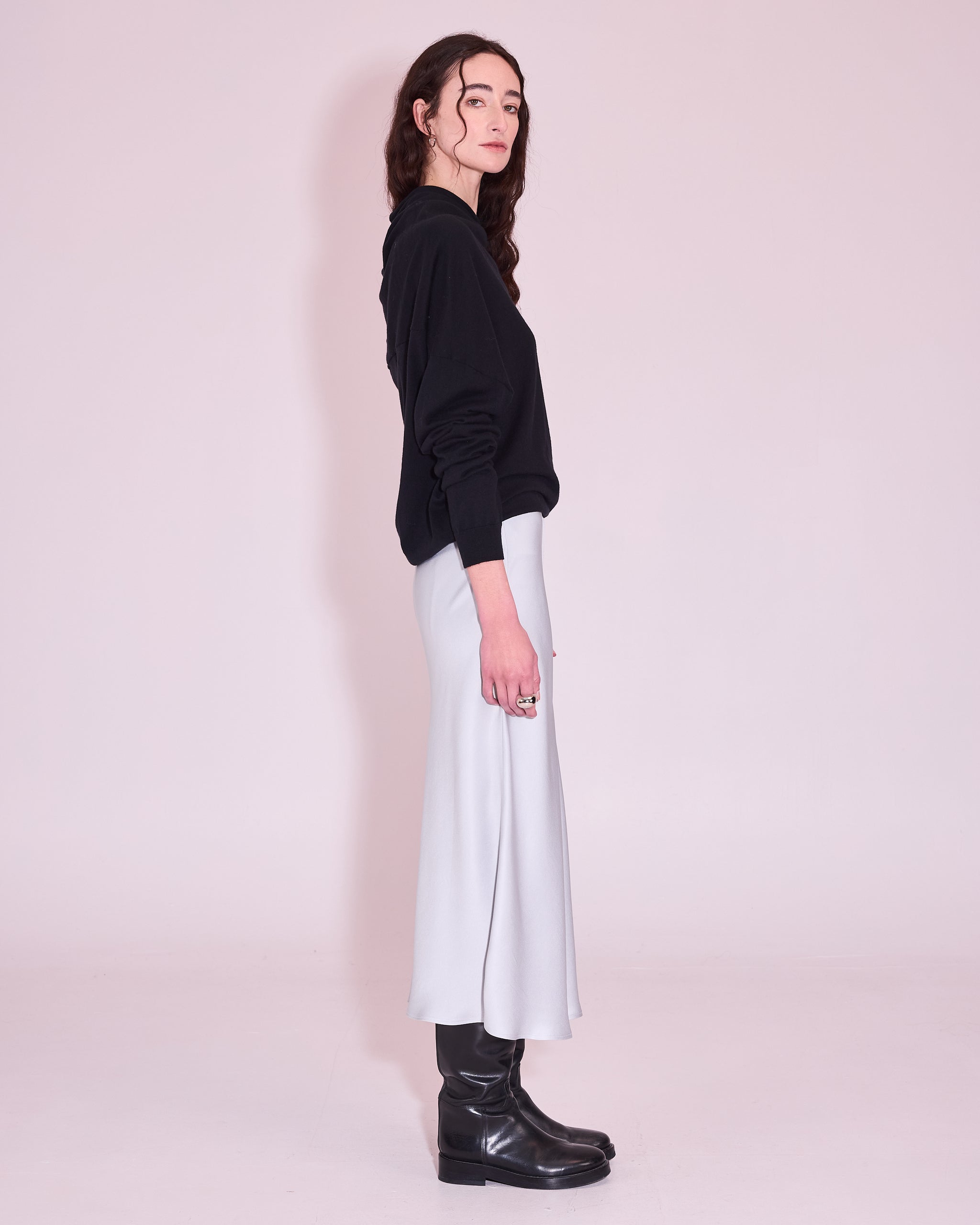 Hinda skirt in silver