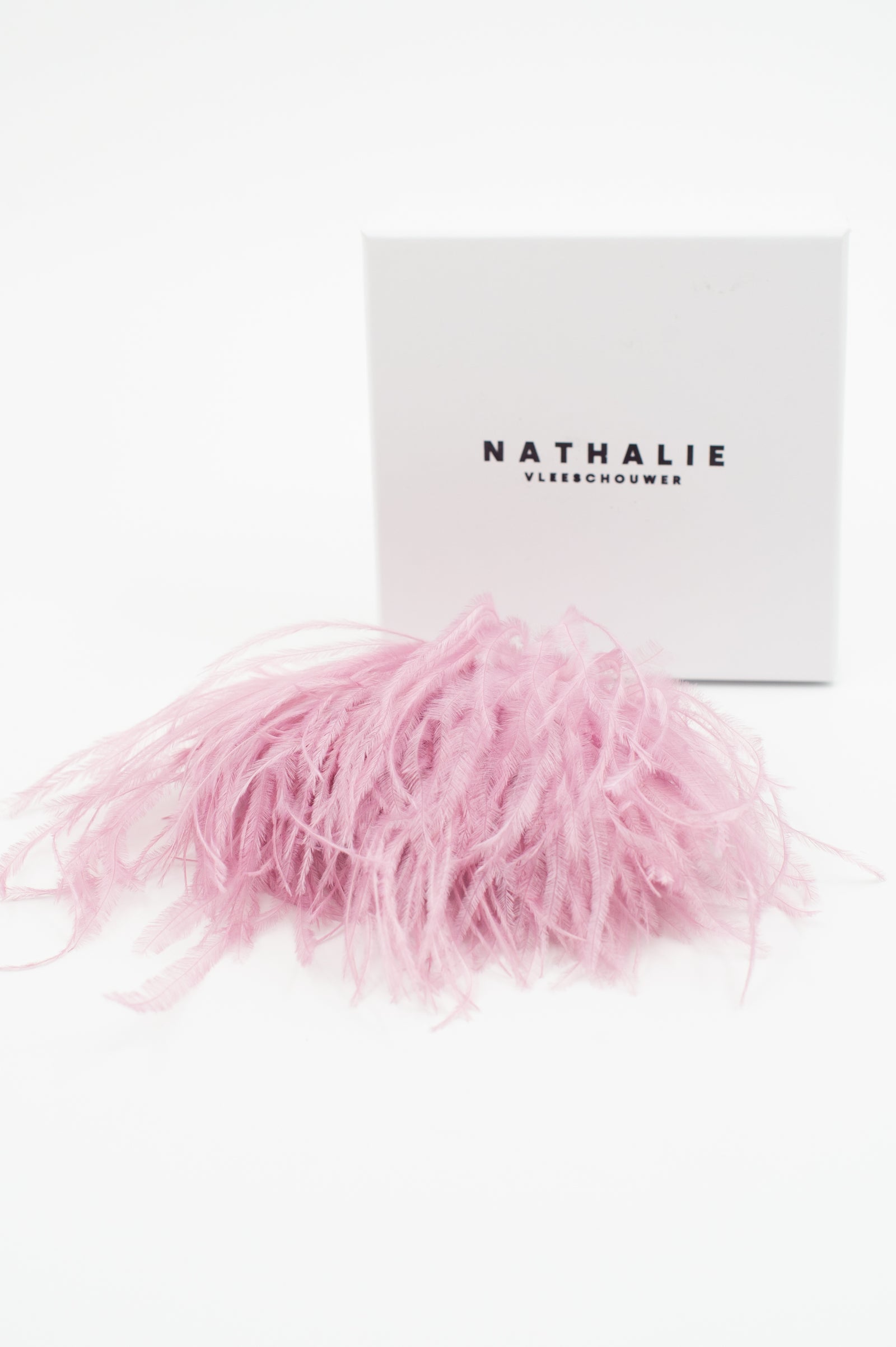 Zaza feathers brooche in lilac