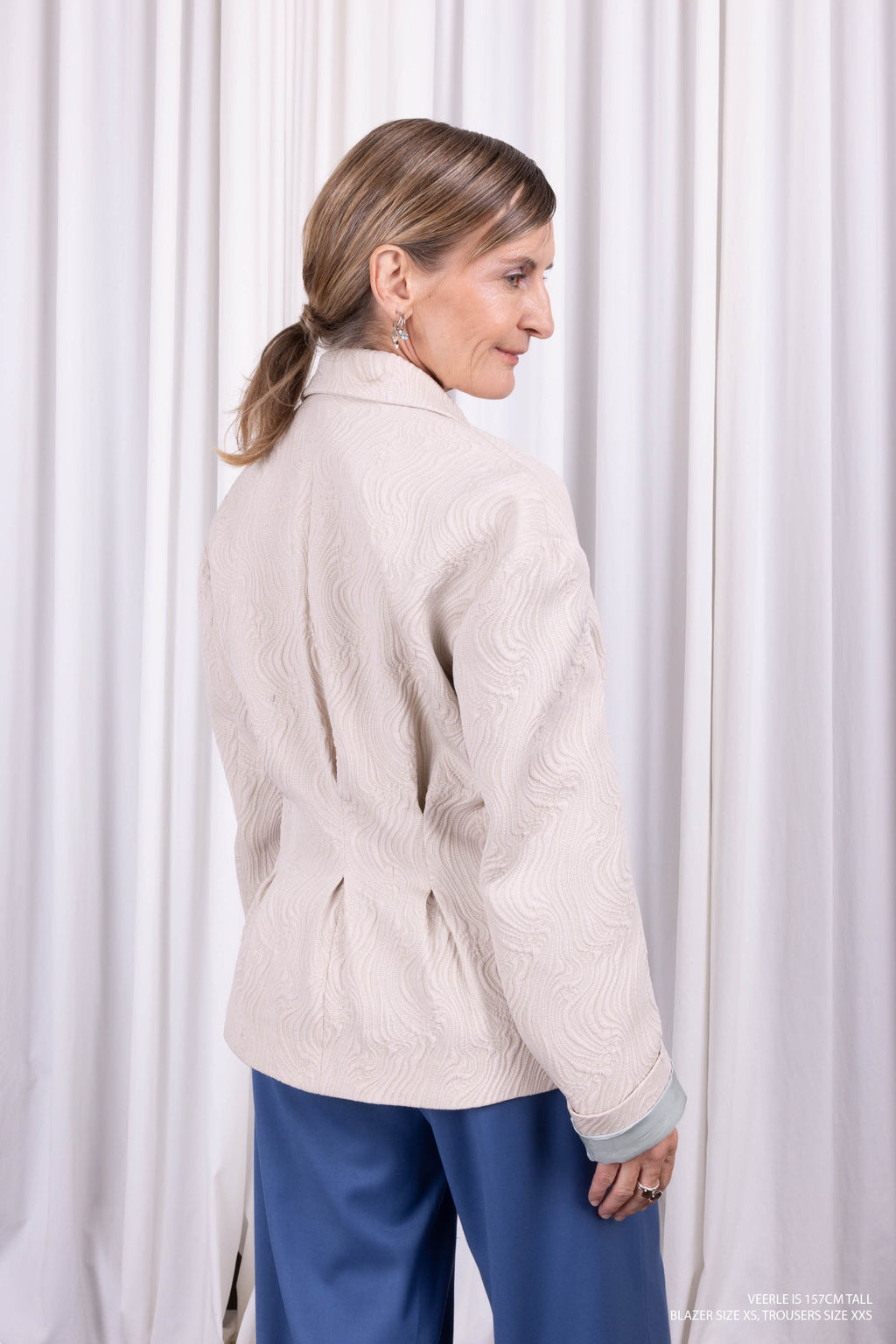 Diego Blazer in schickem Cremepuder