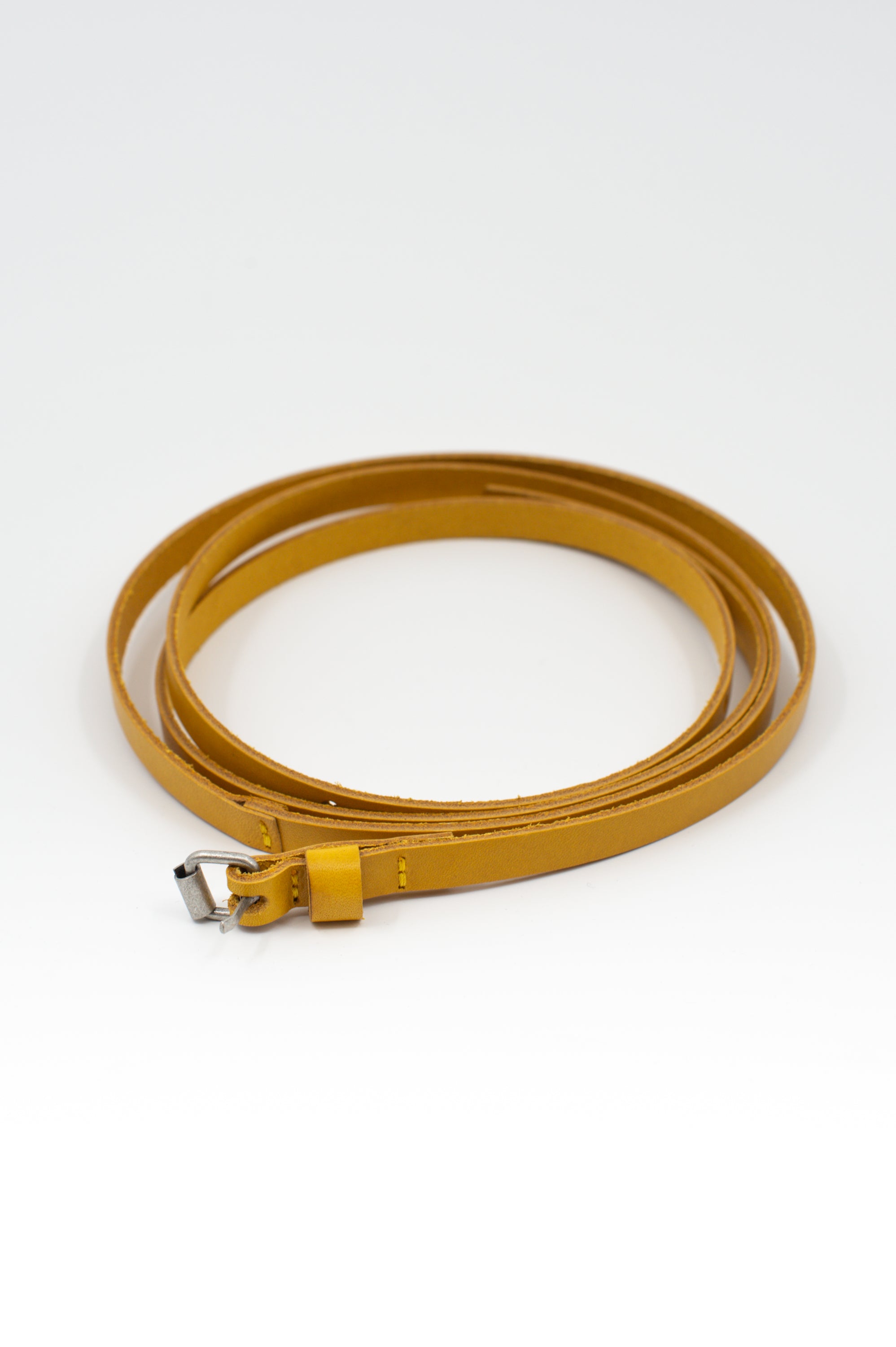 Yellow thin belt