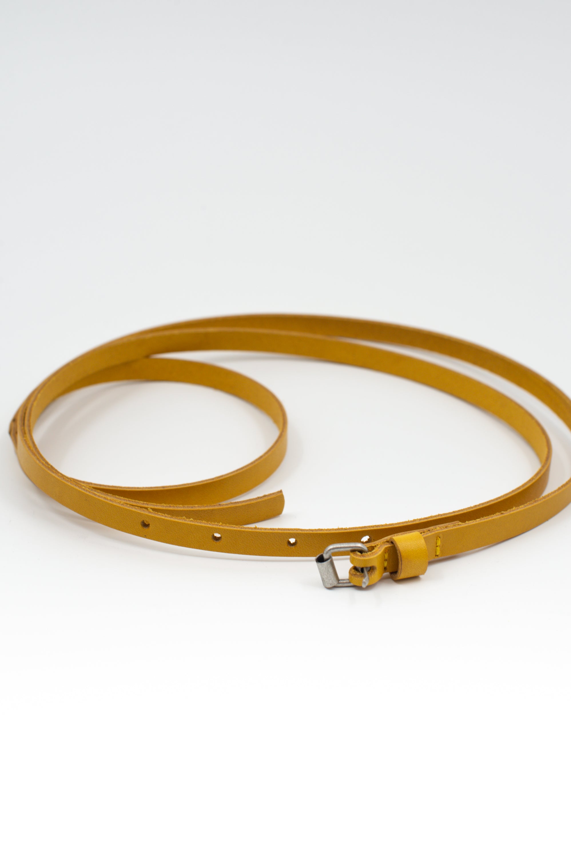 Yellow thin belt
