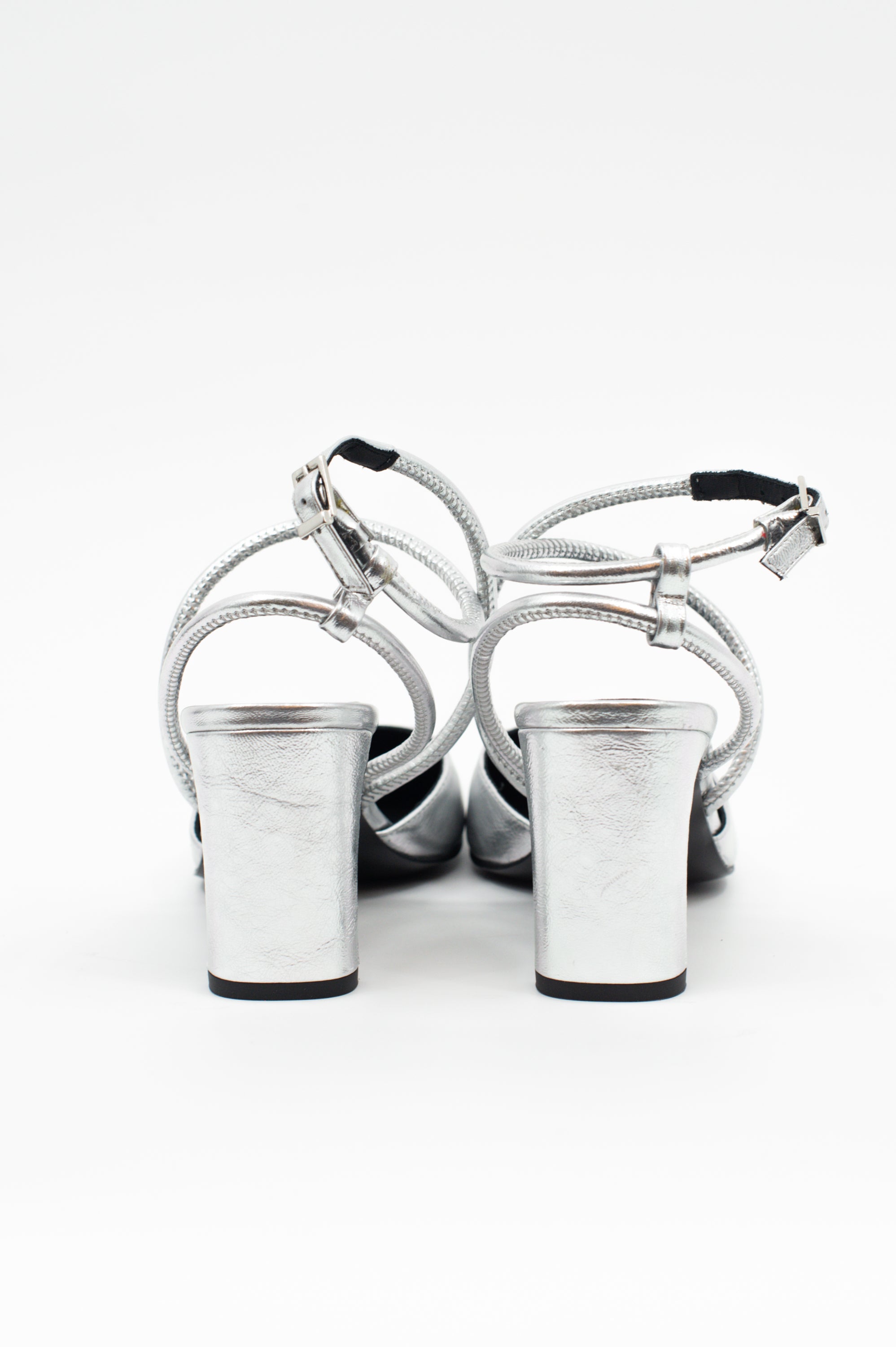 Silberner Pumps „Dancer“