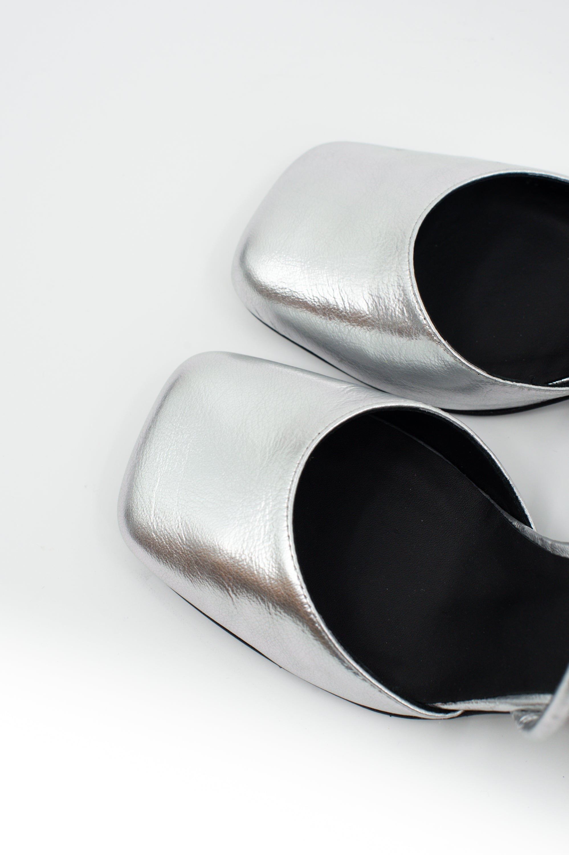 Silberner Pumps „Dancer“