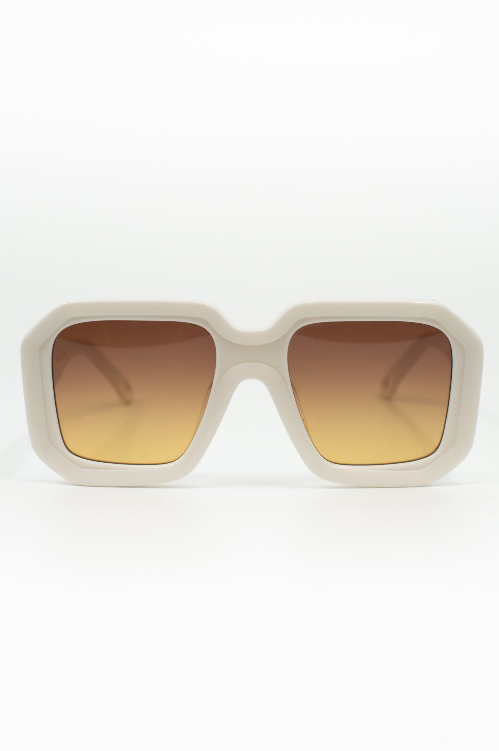 Onassis sunglasses cream / yellow