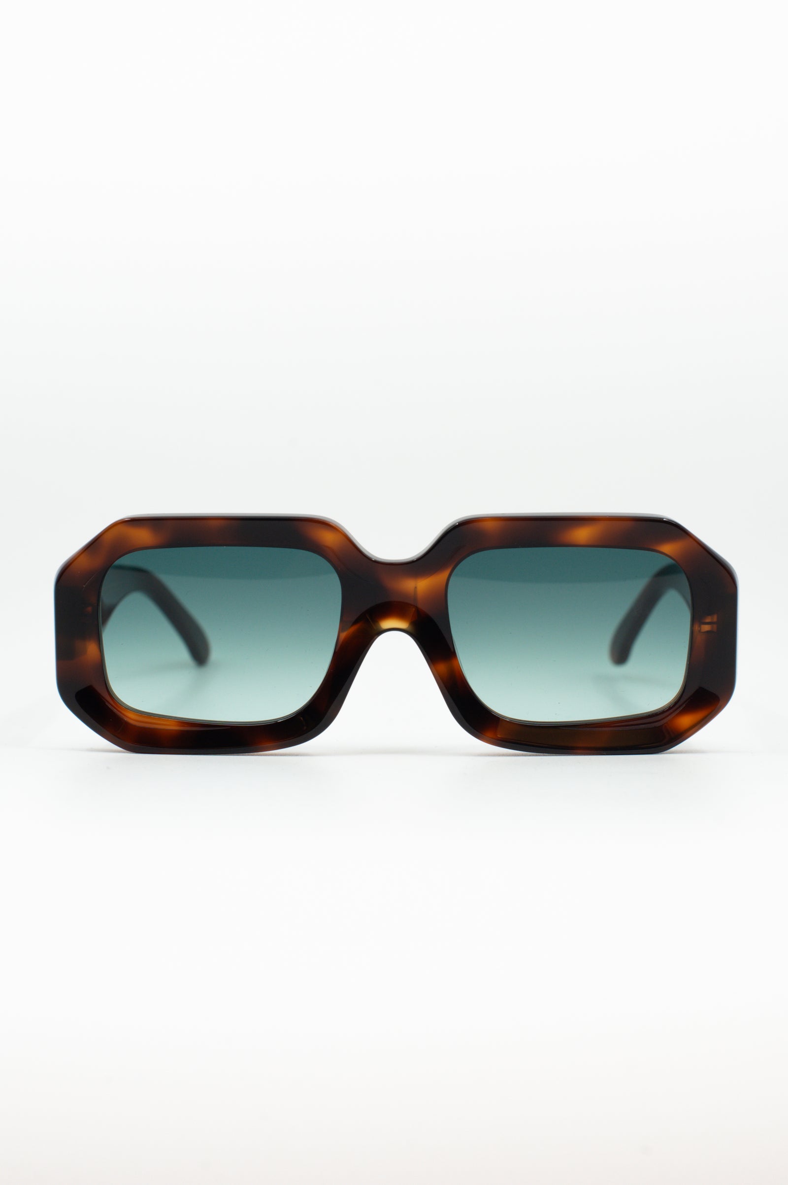 Jackie sunglasses in tortoise / blue