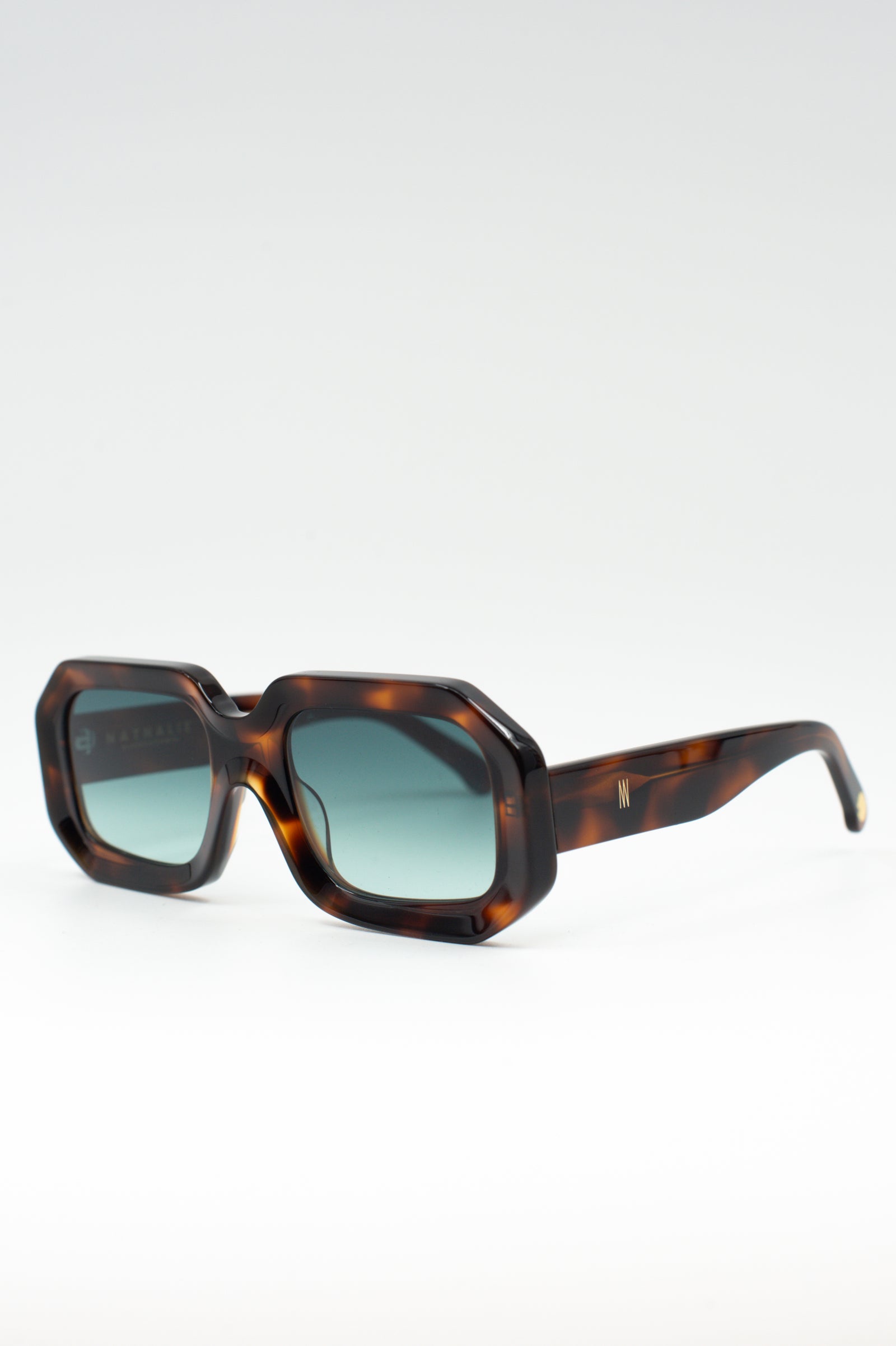 Jackie sunglasses in tortoise / blue