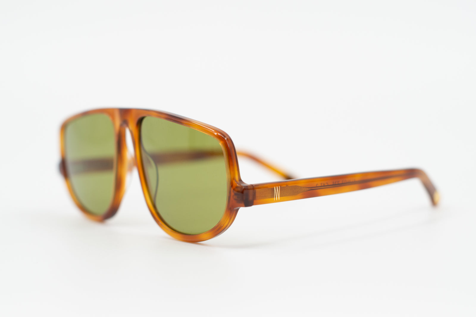 Felice sunglasses in light tortoise / olive