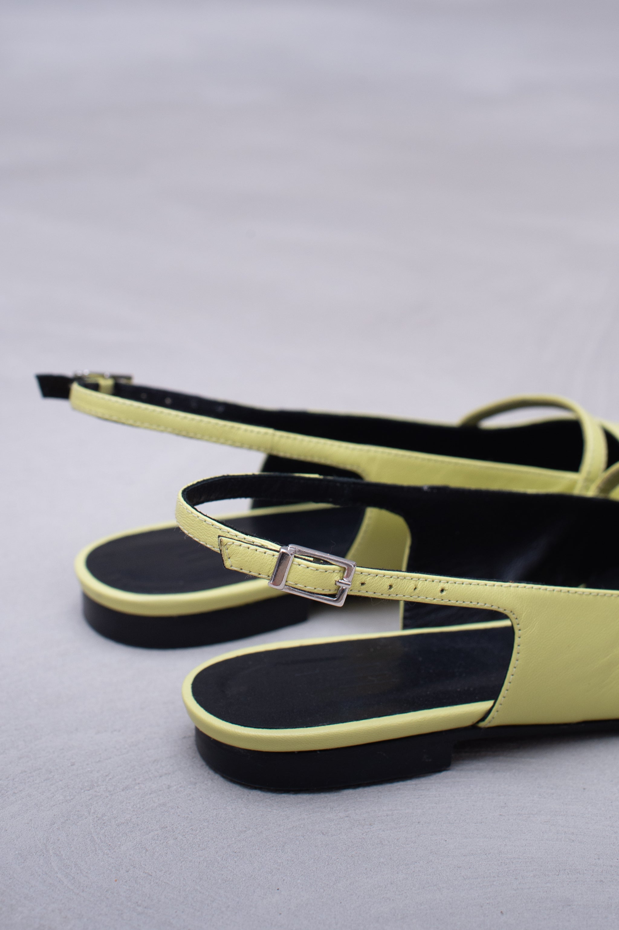 Dallie slingback in lemon grass