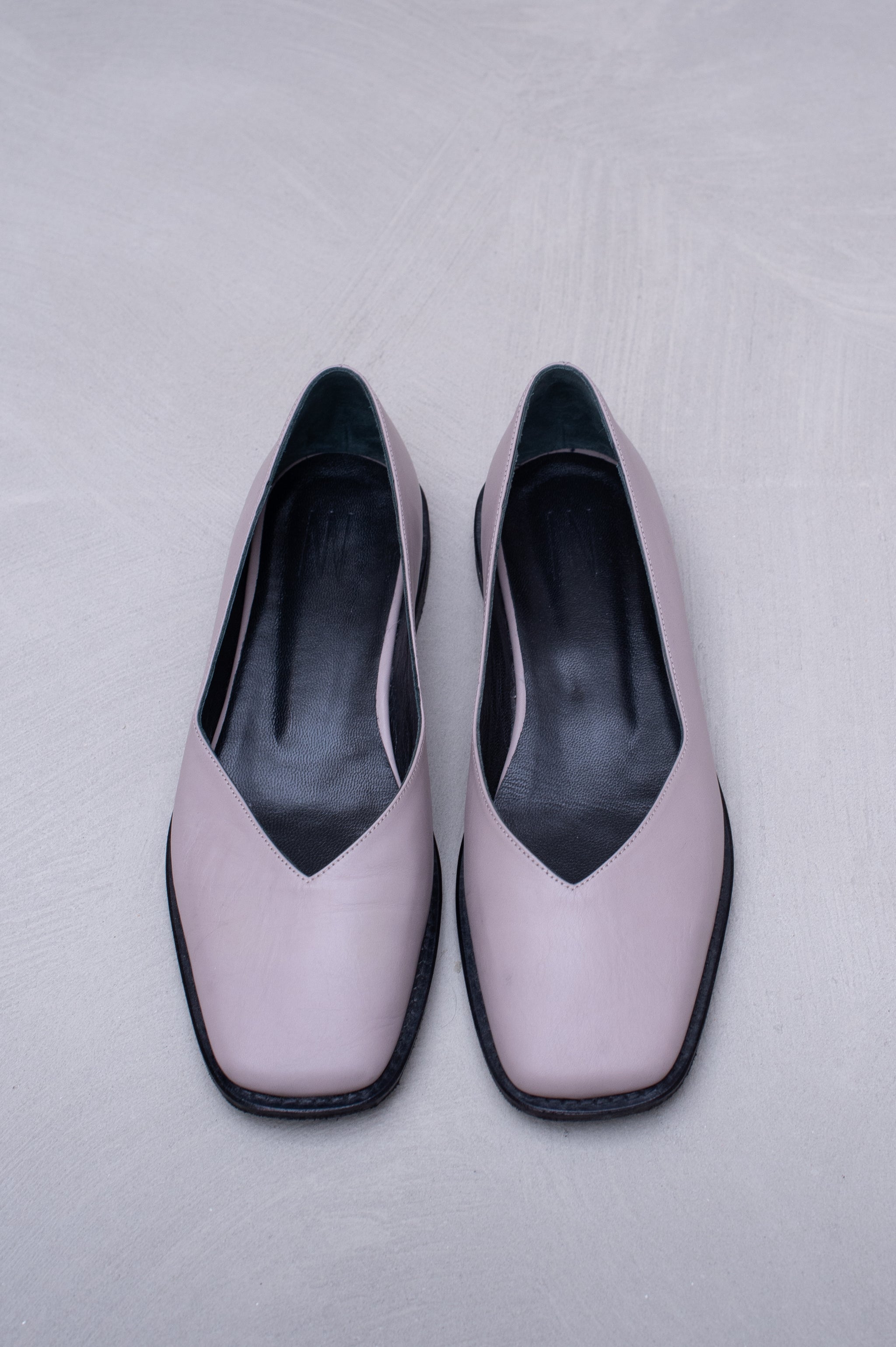 Faiza ballerine en taupe