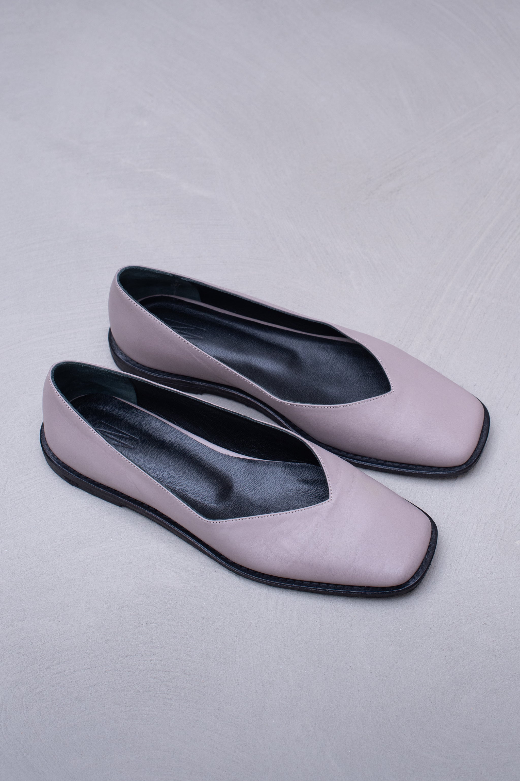 Faiza ballerine en taupe