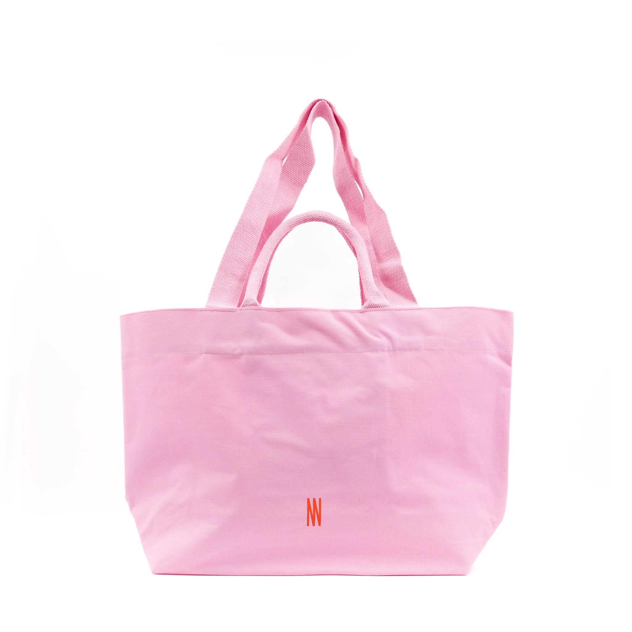 Midi shopper in pink