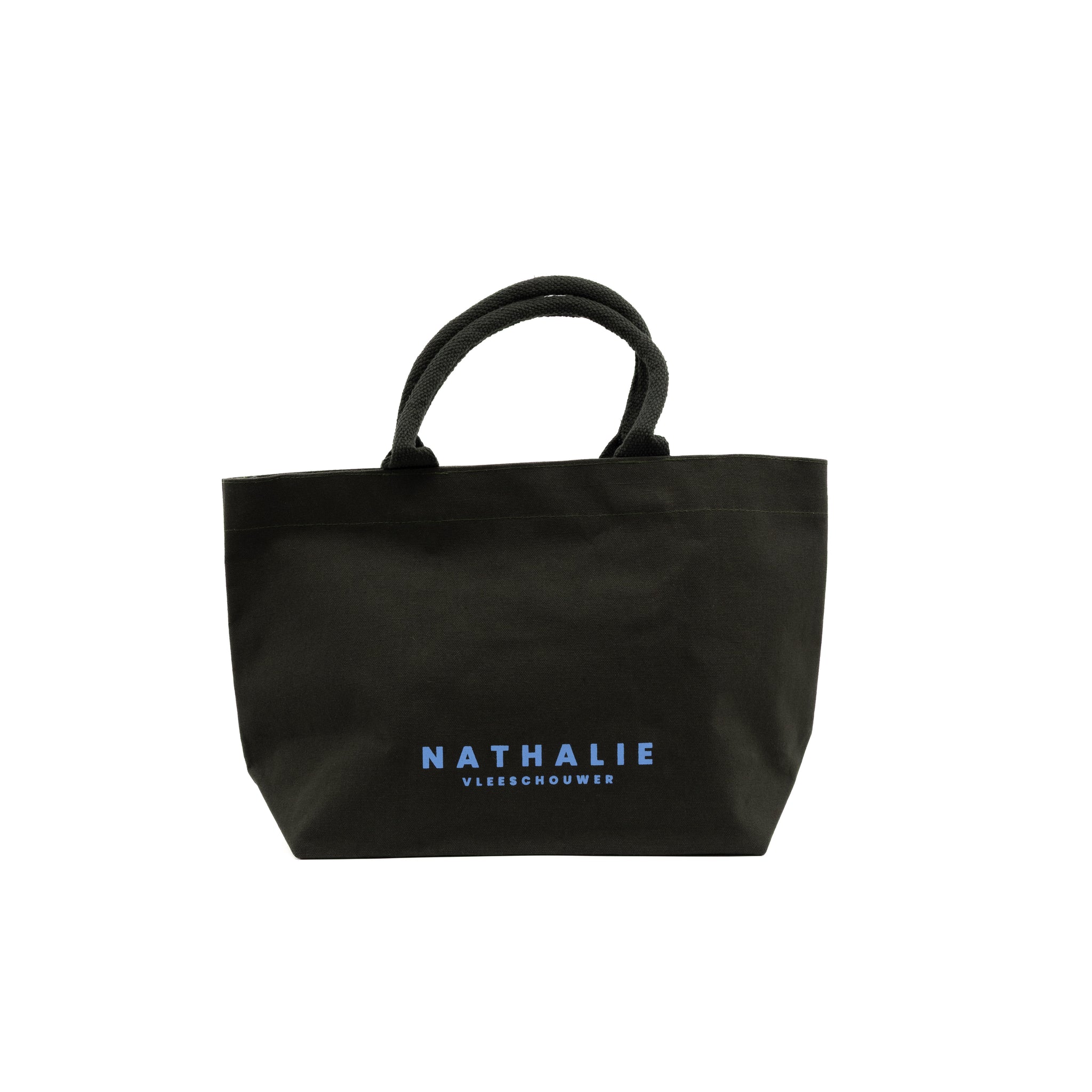 Small shopper in black olive