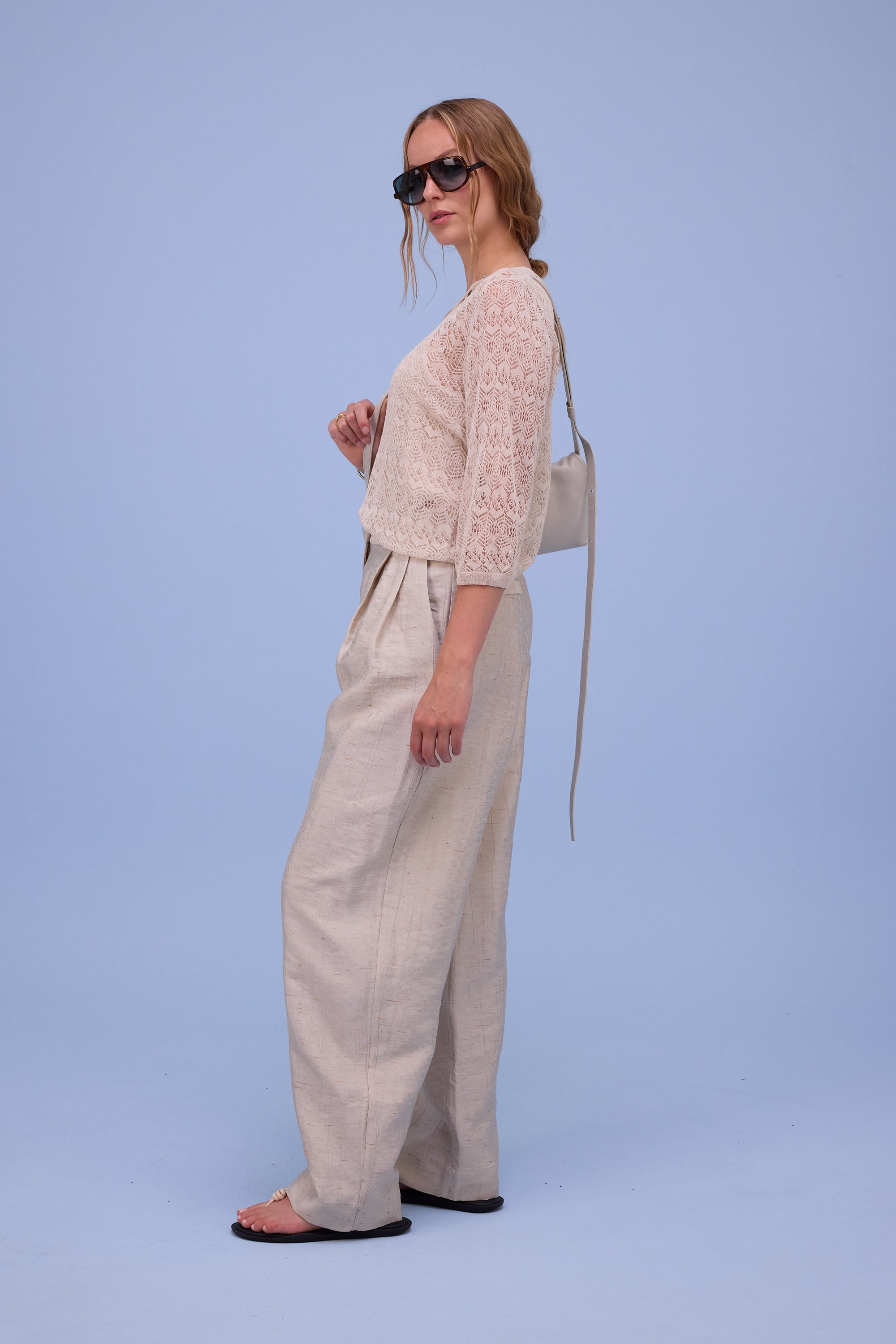 Gennaro handbag in cream