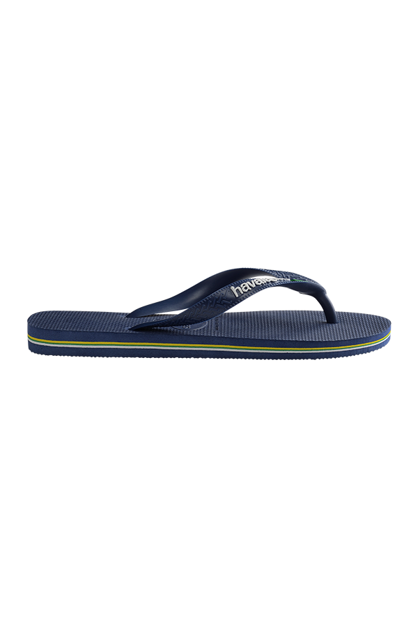 Havaianas | Brasil logo flip flop in navy blue